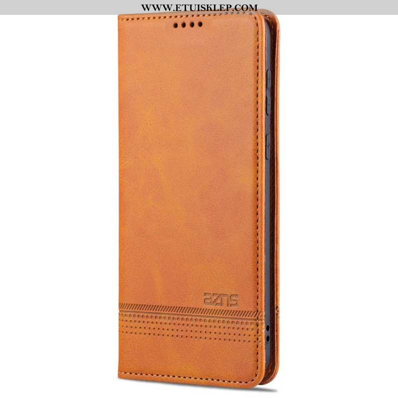 Etui Na Telefon do Huawei P50 Pro Etui Folio Stylizacja Skóry Azns